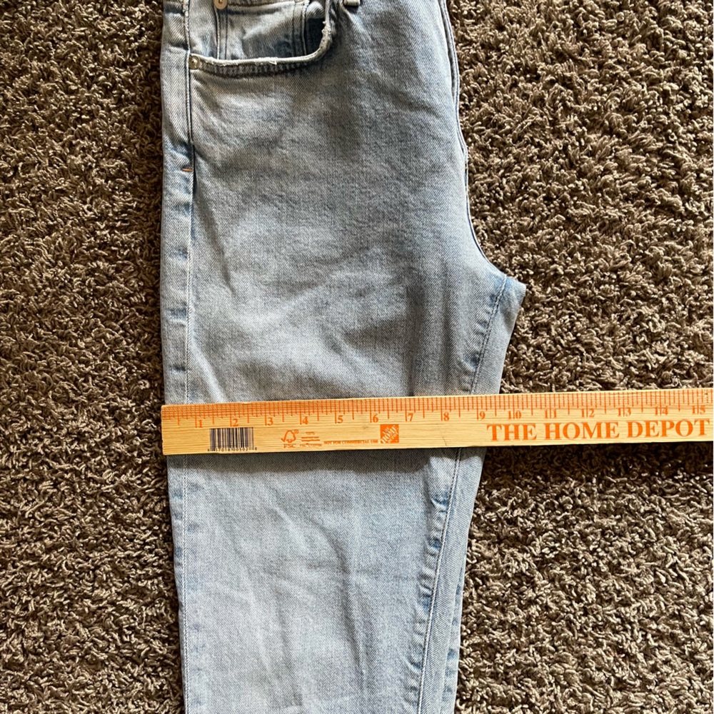 AGOLDE Toni Mid Rise Skinny Jeans in Daylight Size 28 Scenecore Emo Scene Y2K - Picture 12 of 14